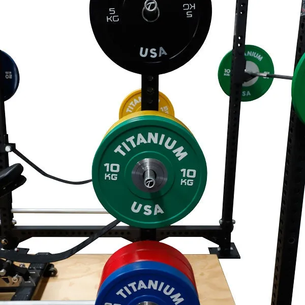 TITANIUM USA CS80 COMPETITION SERIES SQUAT RACK