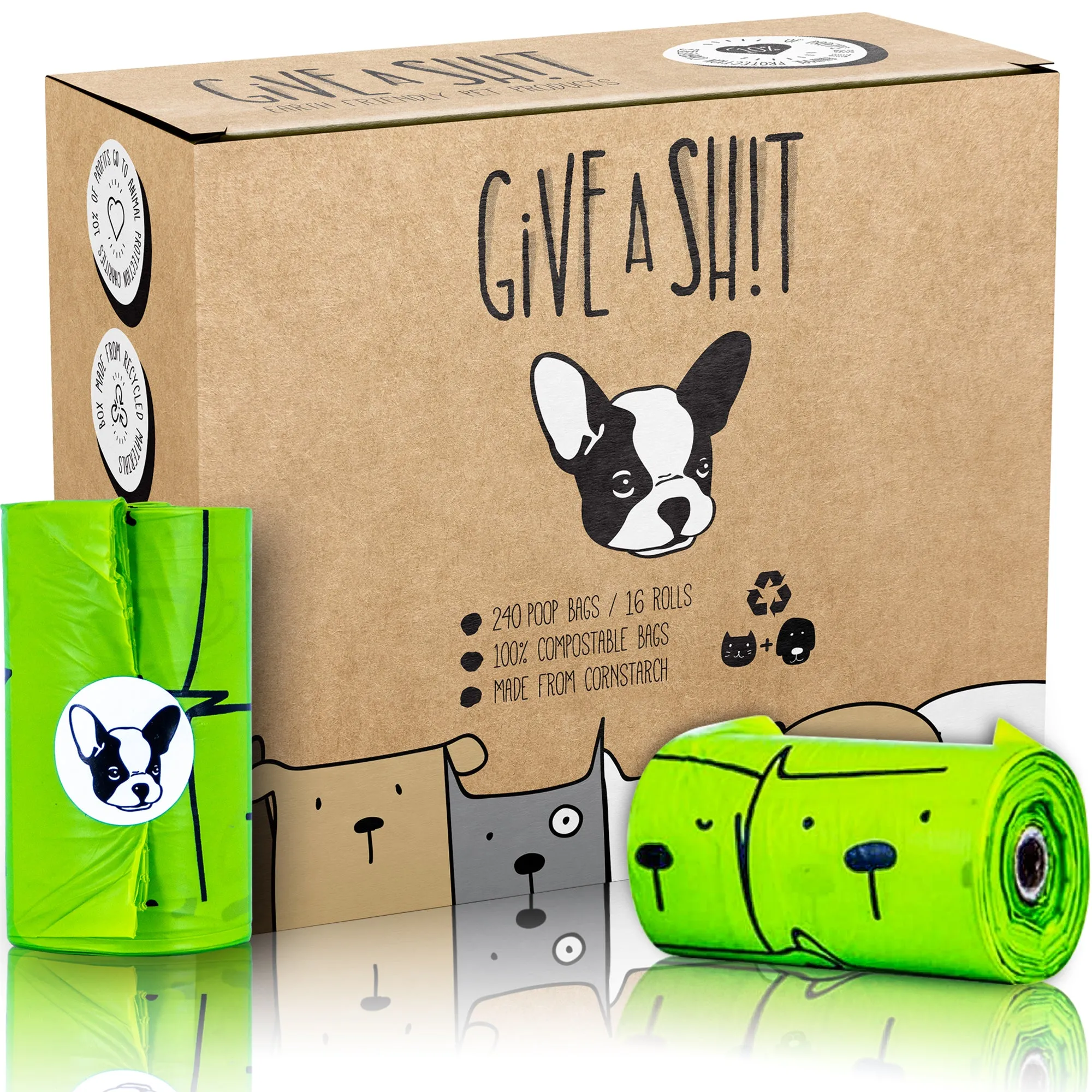 TÜV Austria HOME Compost Certified Dog Poop Bags