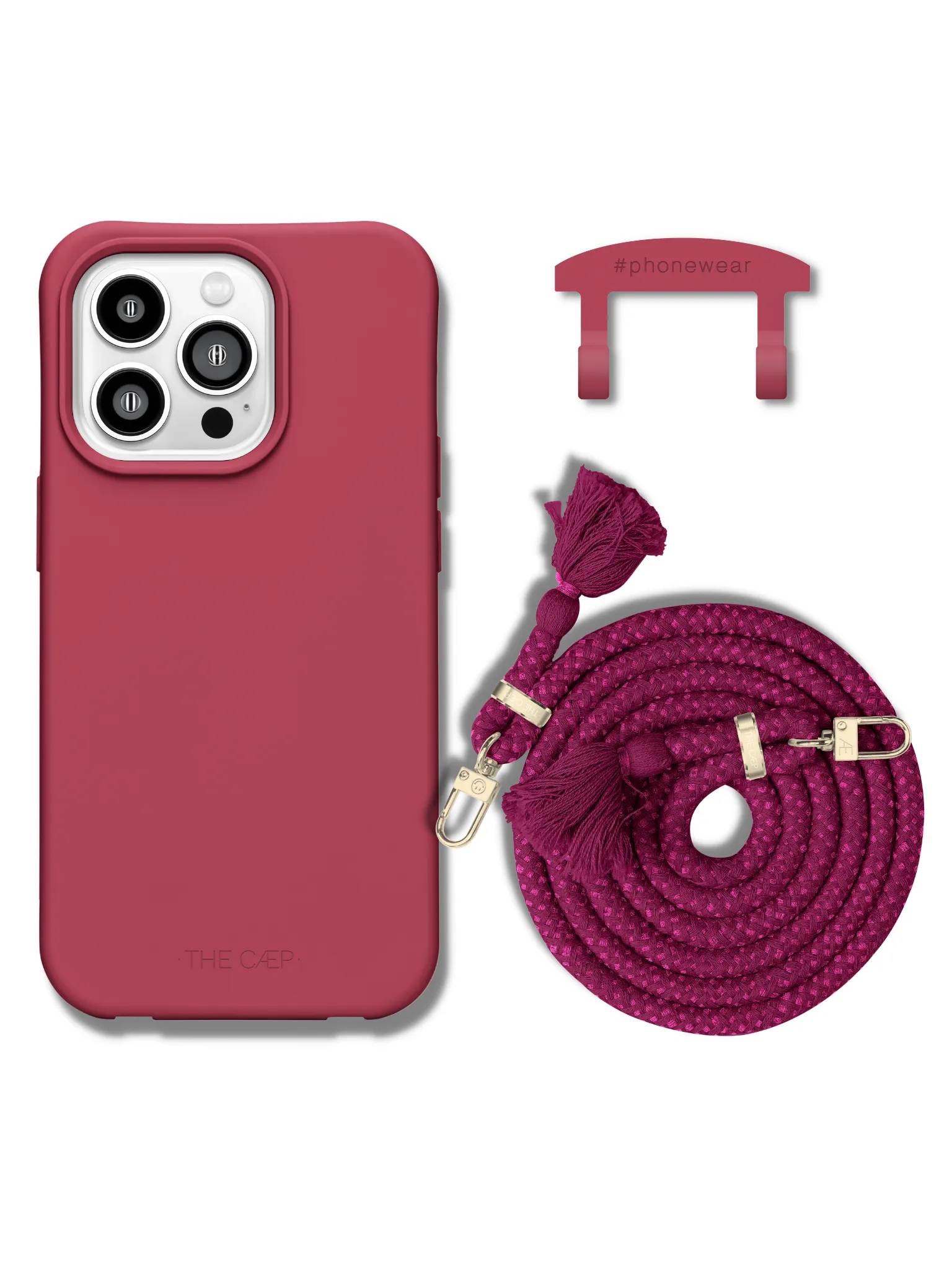 VELVET   CERISE CROSSBODY BUNDLE