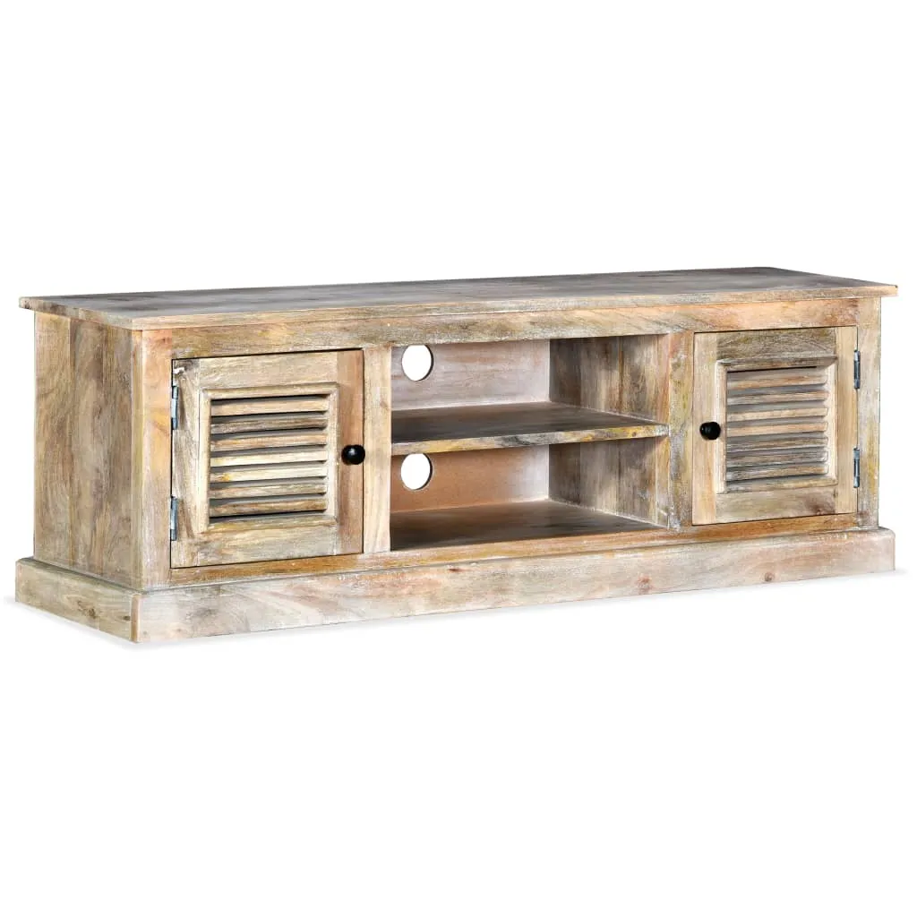 vidaXL TV Cabinet Solid Mango Wood