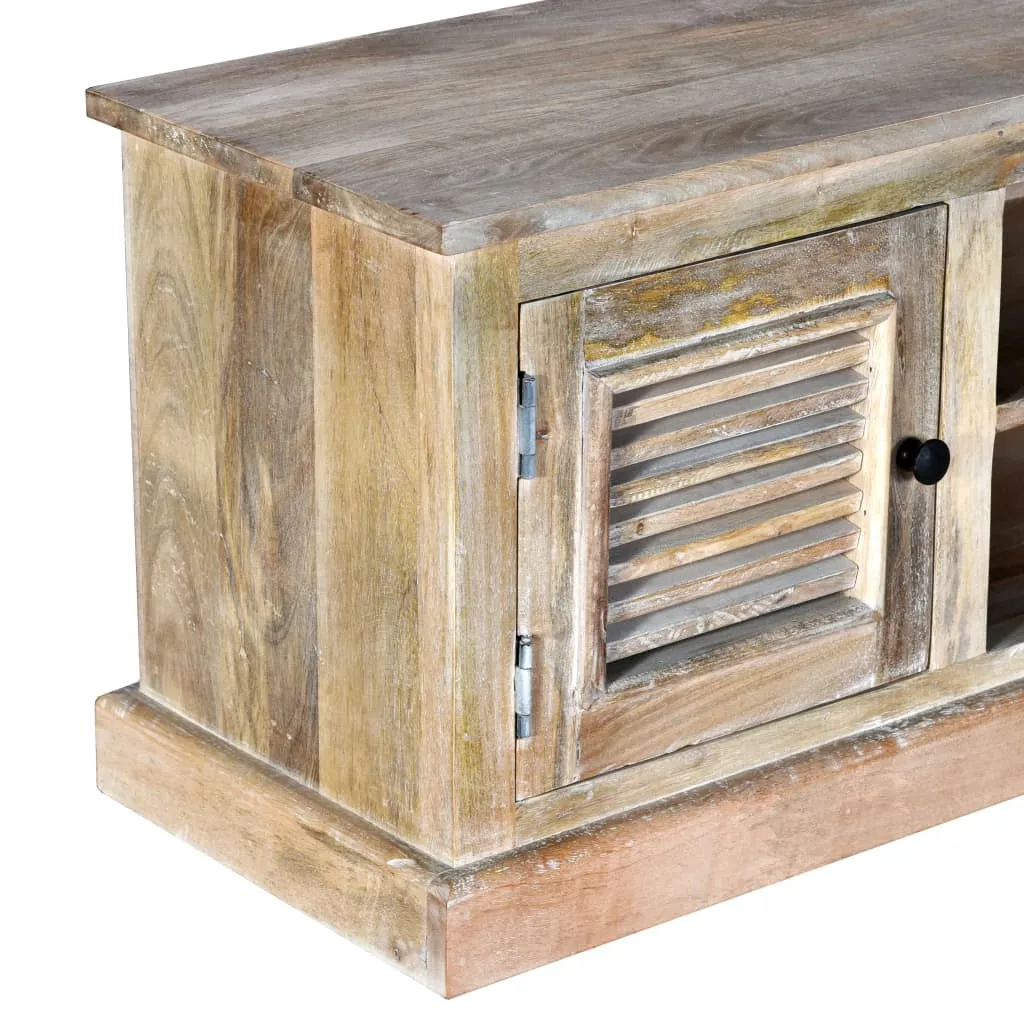 vidaXL TV Cabinet Solid Mango Wood