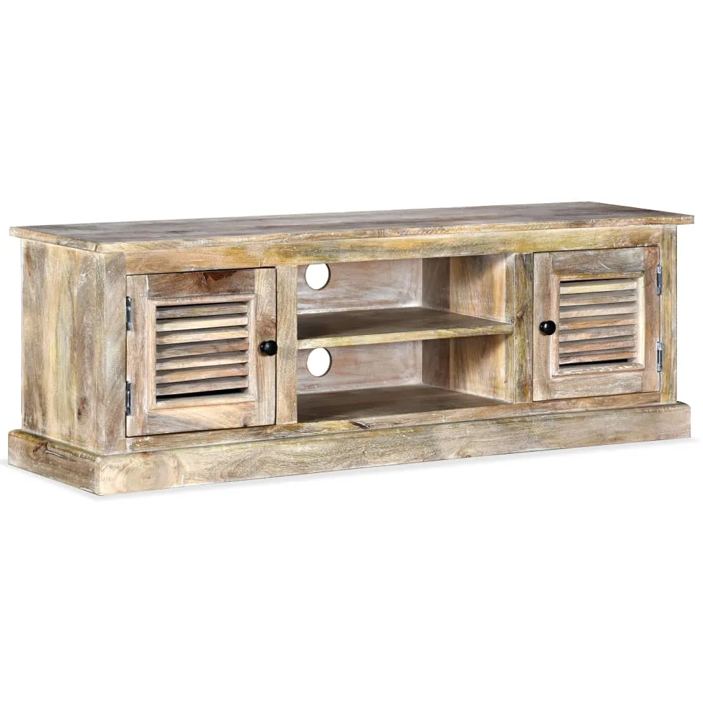 vidaXL TV Cabinet Solid Mango Wood