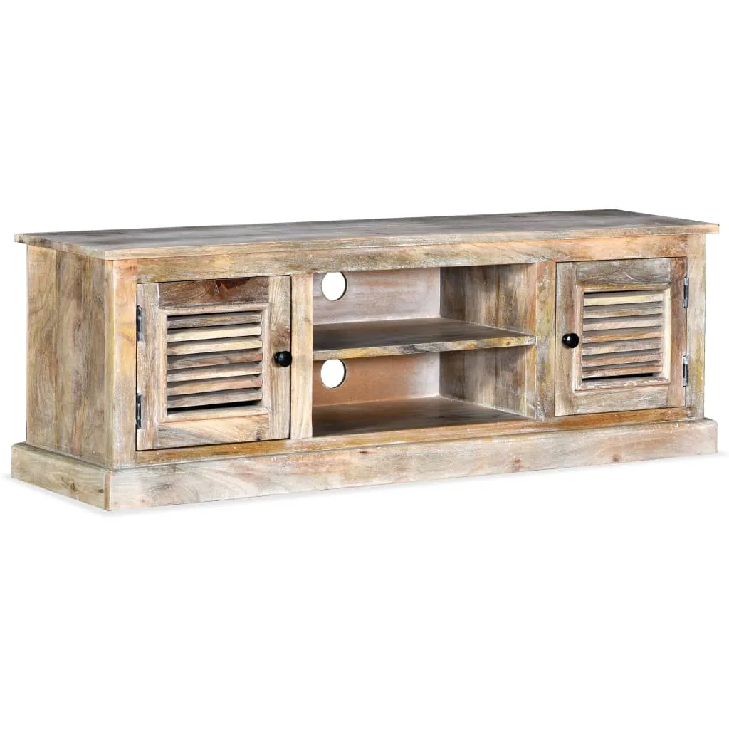 vidaXL TV Cabinet Solid Mango Wood