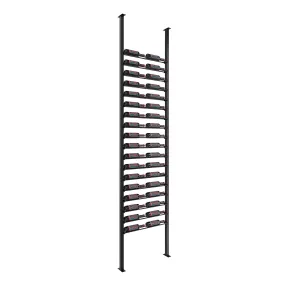VintageView Evolution Low Profile Post Kit 10 2C (ultra slim floor-to-ceiling wine rack system)