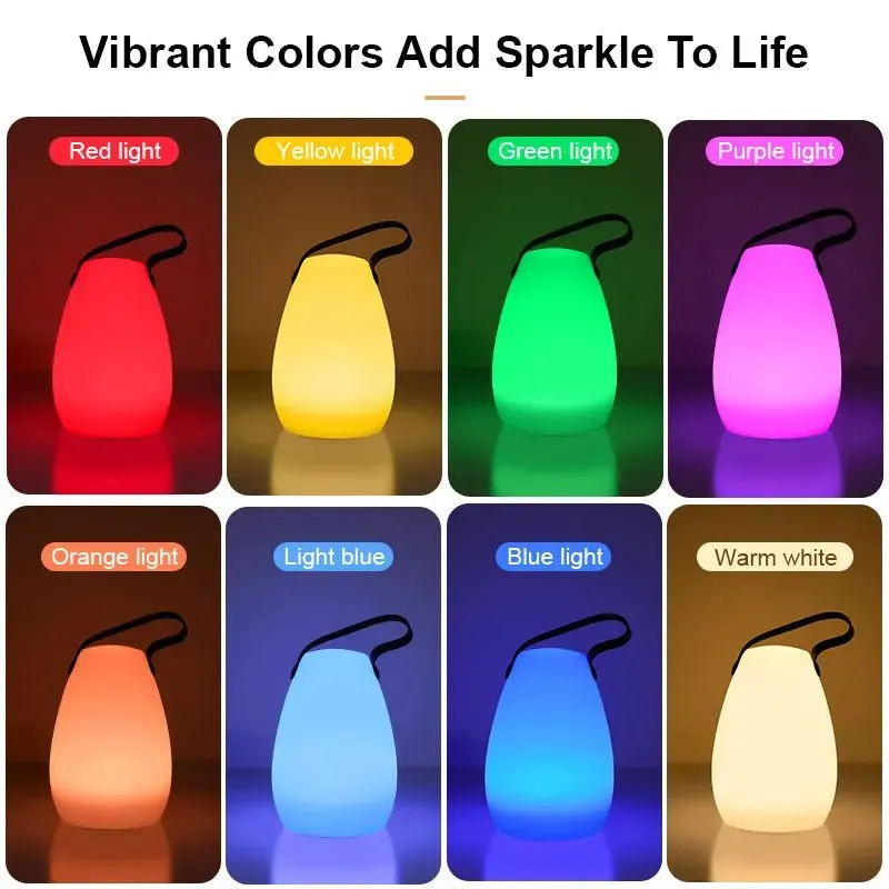 Wireless Table Lamp with Remote Control