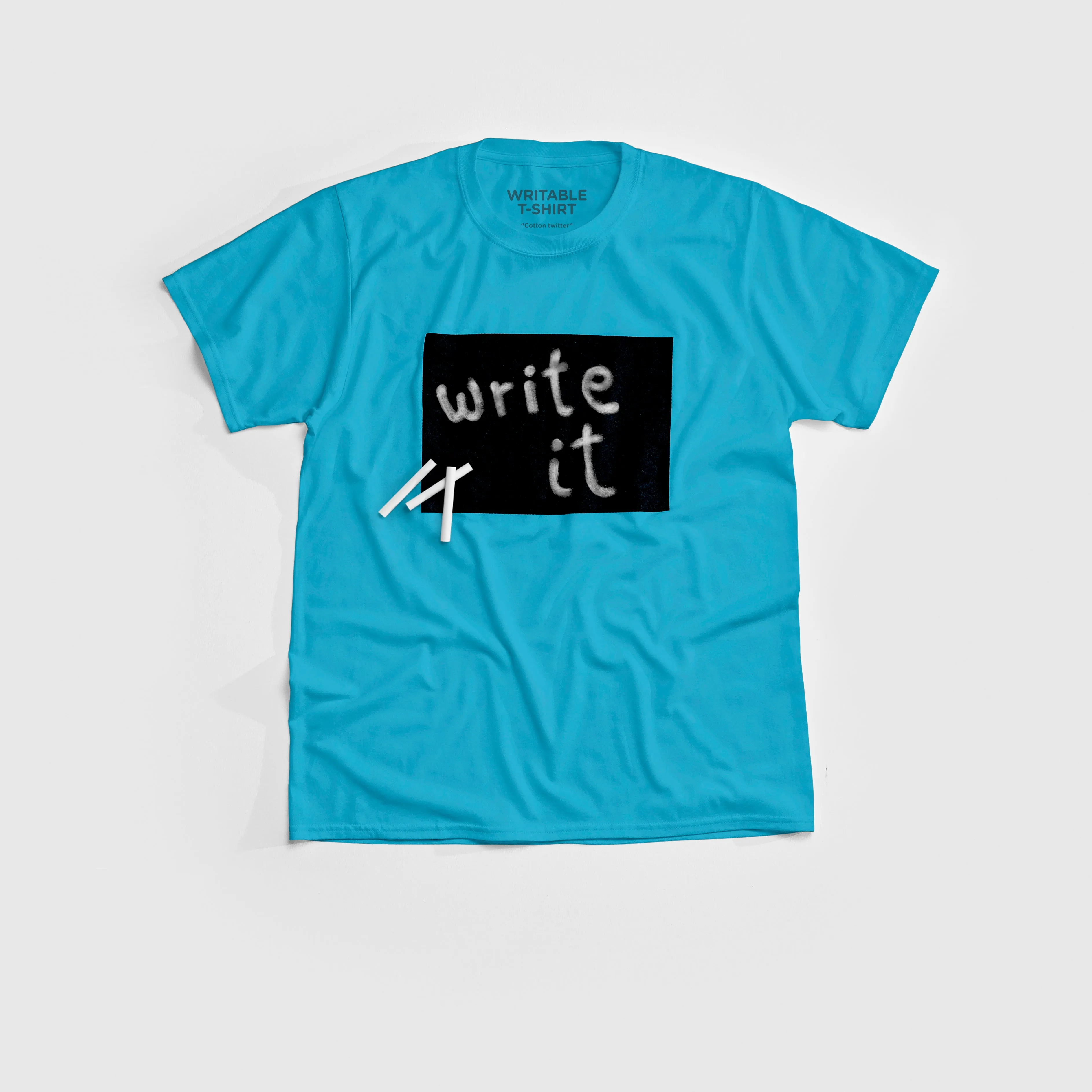 writable t-shirt BLOCK