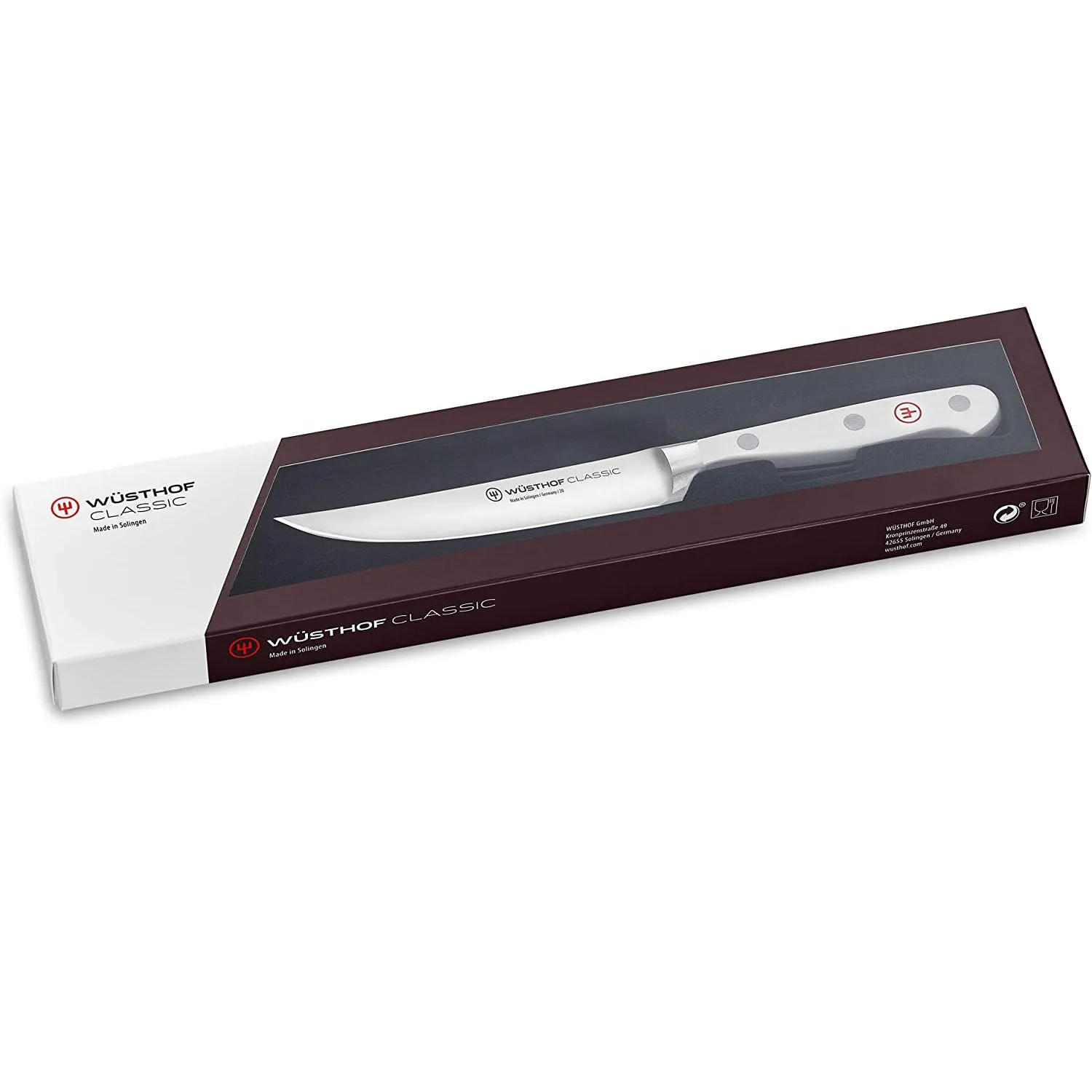 Wusthof Classic 4 1/2" Steak Knife - White