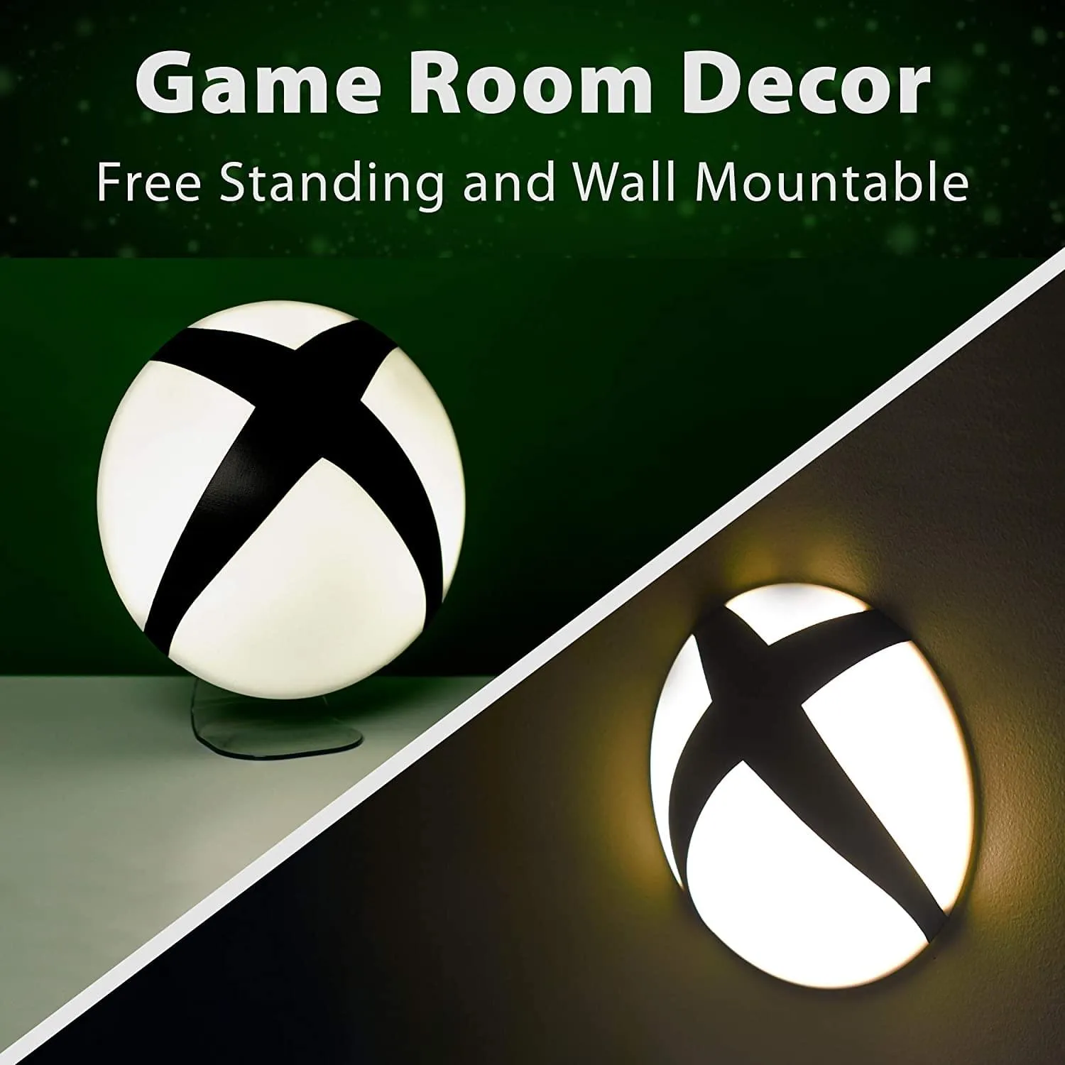 Xbox Logo Light | Free Standing or Wall Mountable
